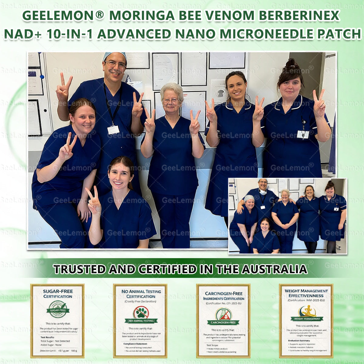 Official AUS Store 🇦🇺  | 🧑‍⚕️🩺 𝐆𝐞𝐞𝐋𝐞𝐦𝐨𝐧® Moringa · Berberine × NAD+ 𝟏𝟎-𝐢𝐧-𝟏 𝐀𝐝𝐯𝐚𝐧𝐜𝐞𝐝 𝐍𝐚𝐧𝐨 𝐌𝐢𝐜𝐫𝐨𝐧𝐞𝐞𝐝𝐥𝐞 𝐏𝐚𝐭𝐜𝐡 — 𝐎𝐧𝐜𝐞 𝐃𝐚𝐢𝐥𝐲, 𝐕𝐢𝐬𝐢𝐛𝐥𝐞 𝐑𝐞𝐬𝐮𝐥𝐭𝐬 𝐢𝐧 𝟕 𝐃𝐚𝐲𝐬